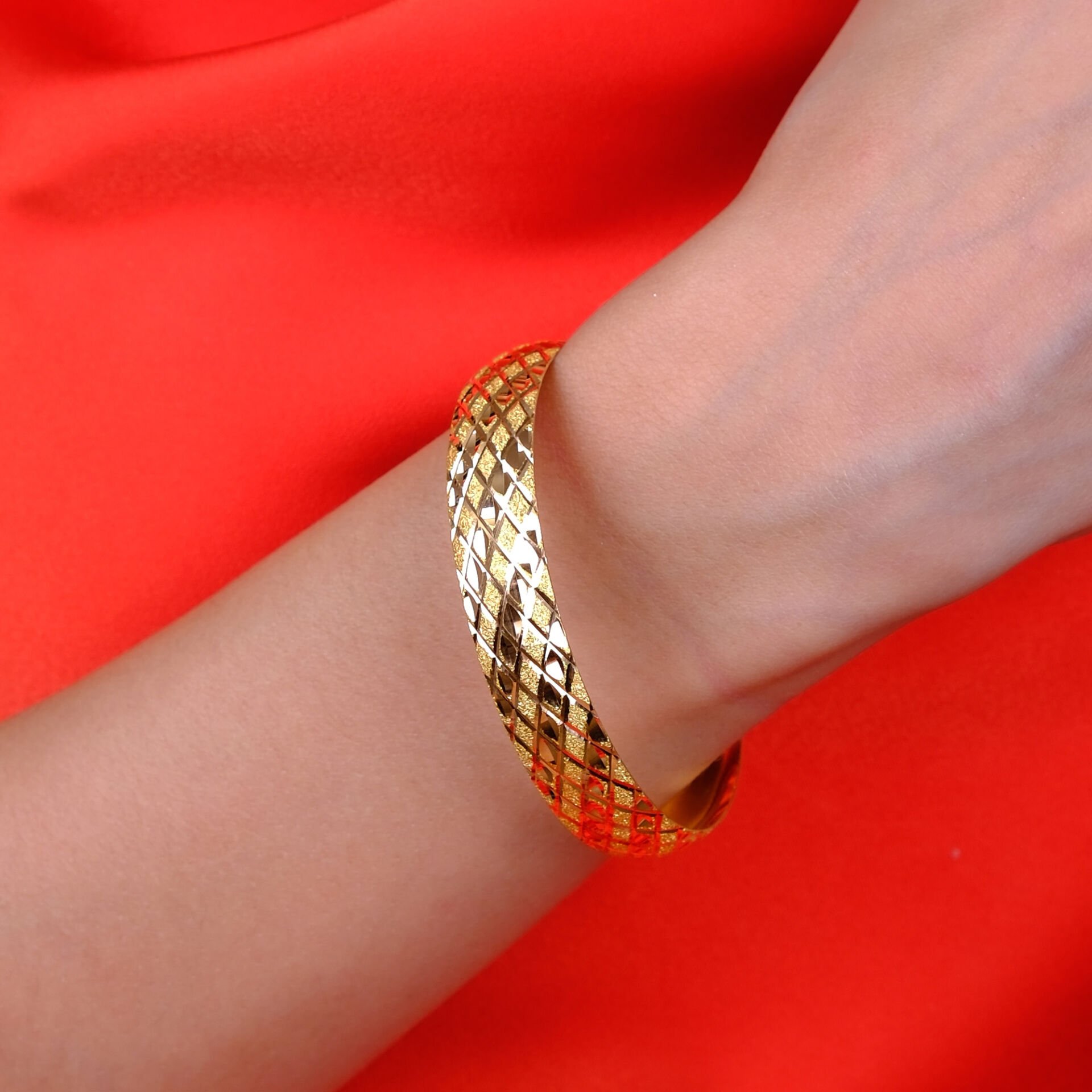 16 Gram 22 Ayar Altın Baklava Model Bilezik