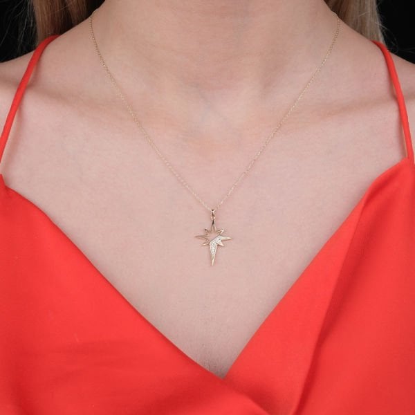 Kutup Yıldızı Kolye